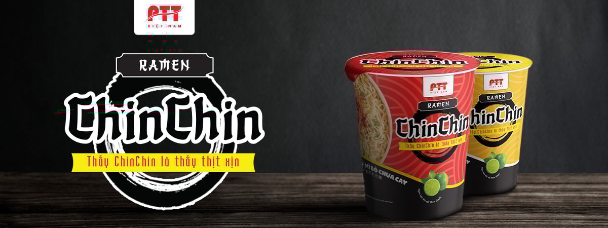 Mì ăn liền Chin Chin - Mì cốc