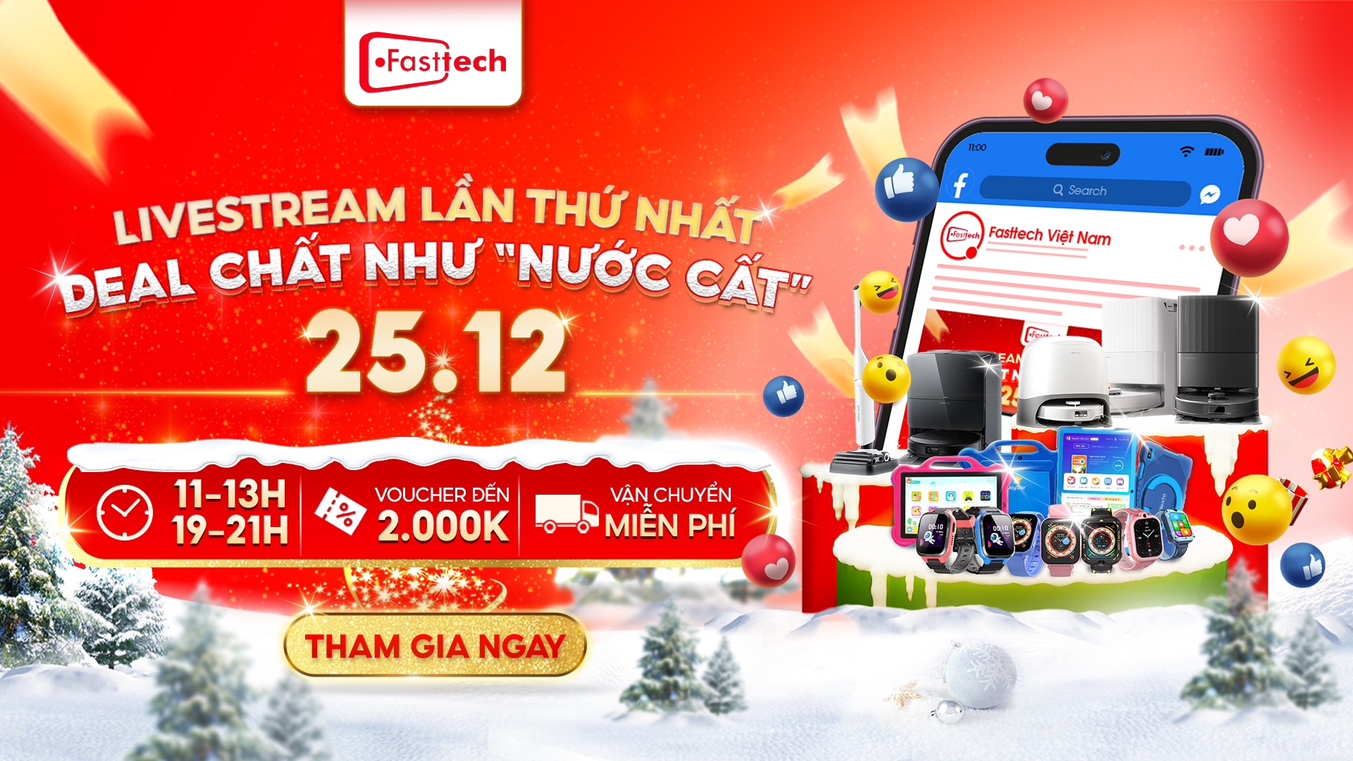 Livestream lần thứ nhất deal chất như 