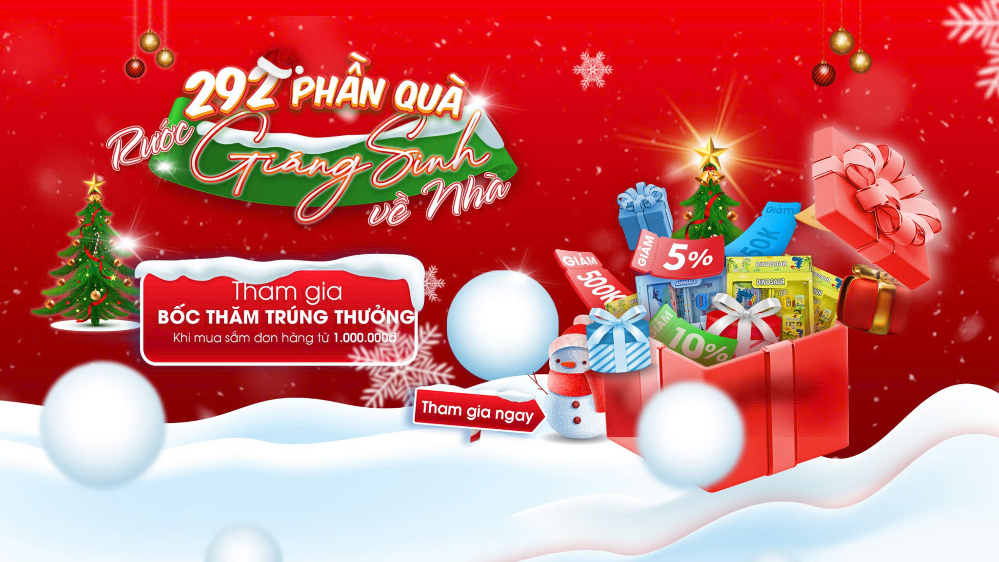 Chương trình tặng quà Giáng Sinh 2024: 292 PHẦN QUÀ - RƯỚC GIÁNG SINH VỀ NHÀ