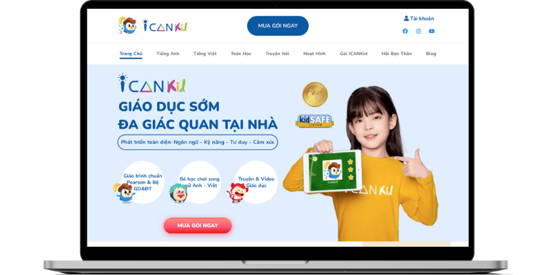 iCANkid: Giải Pháp “Chơi Mà Học” Cho Trẻ Em