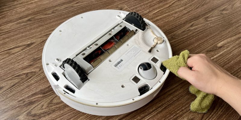 Các bước vệ sinh robot hút bụi lau nhà Roborock