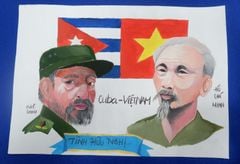 Hưởng ứng phong trào kỉ niệm "65 năm nghĩa tình Việt Nam - Cuba"