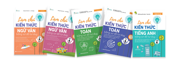 Review bộ sách Làm chủ kiến thức lớp 6 bằng sơ đồ tư duy của TKbooks
