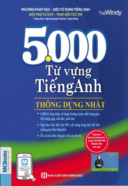 Cuốn sách 5000 từ vựng tiếng Anh thông dụng nhất
