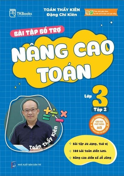 Cuốn sách Bài tập bổ trợ nâng cao Toán lớp 3 – Tập 2