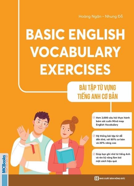 Cuốn sách Basic English Vocabulary Excercises - Bài tập từ vựng tiếng Anh cơ bản