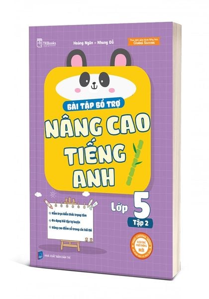 Cuốn sách Bài tập bổ trợ nâng cao Tiếng Anh lớp 5 - Tập 2