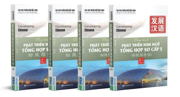 Combo Giáo trình phát triển Hán ngữ sơ cấp