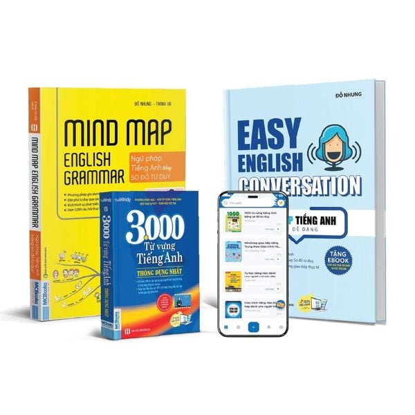 Combo Tự học tiếng Anh giao tiếp