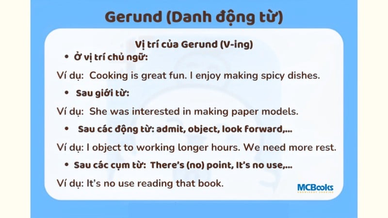 Danh Động Từ (Gerund)