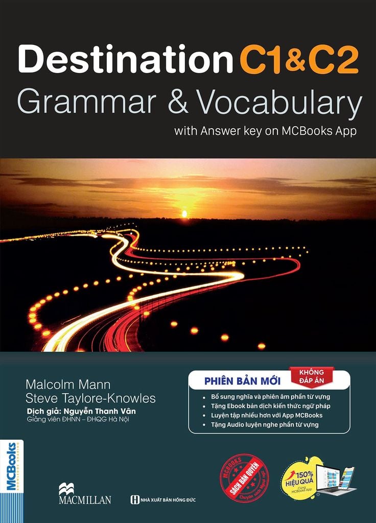 Cuốn sách Destination C1 & C2 Grammar & Vocabulary – Phiên bản không có đáp án