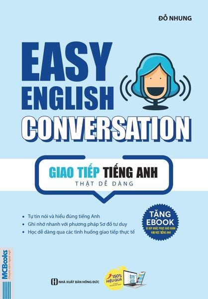 Cuốn sách Easy English Conversation - Giao tiếp tiếng Anh thật dễ dàng