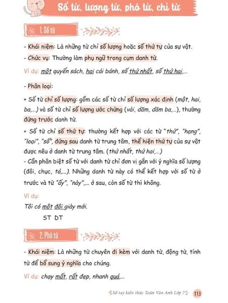 Nội dung phần Ngữ Văn trong sách