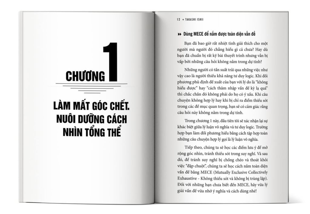Nội dung trong sách Rèn luyện kỹ năng tư duy logic 1 phút