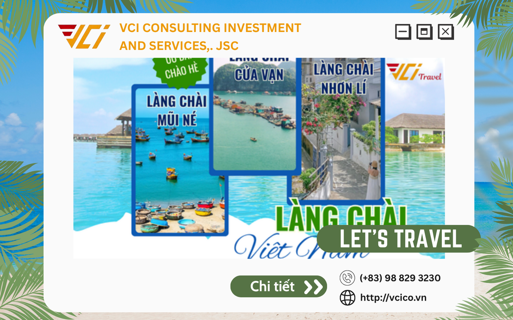 HỒN BIỂN VIỆT NAM QUA NHỮNG LÀNG CHÀI ĐẸP NHẤT