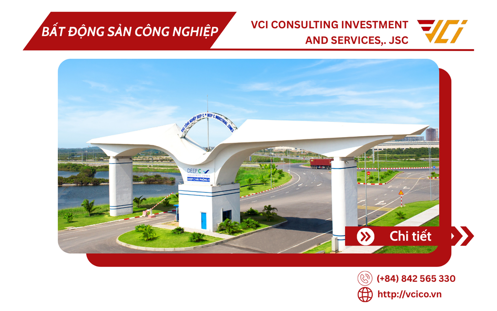 DEEP C HẢI PHÒNG - KHU CÔNG NGHIỆP CHUẨN QUỐC TẾ, CƠ HỘI VÀNG CHO NHÀ ĐẦU TƯ