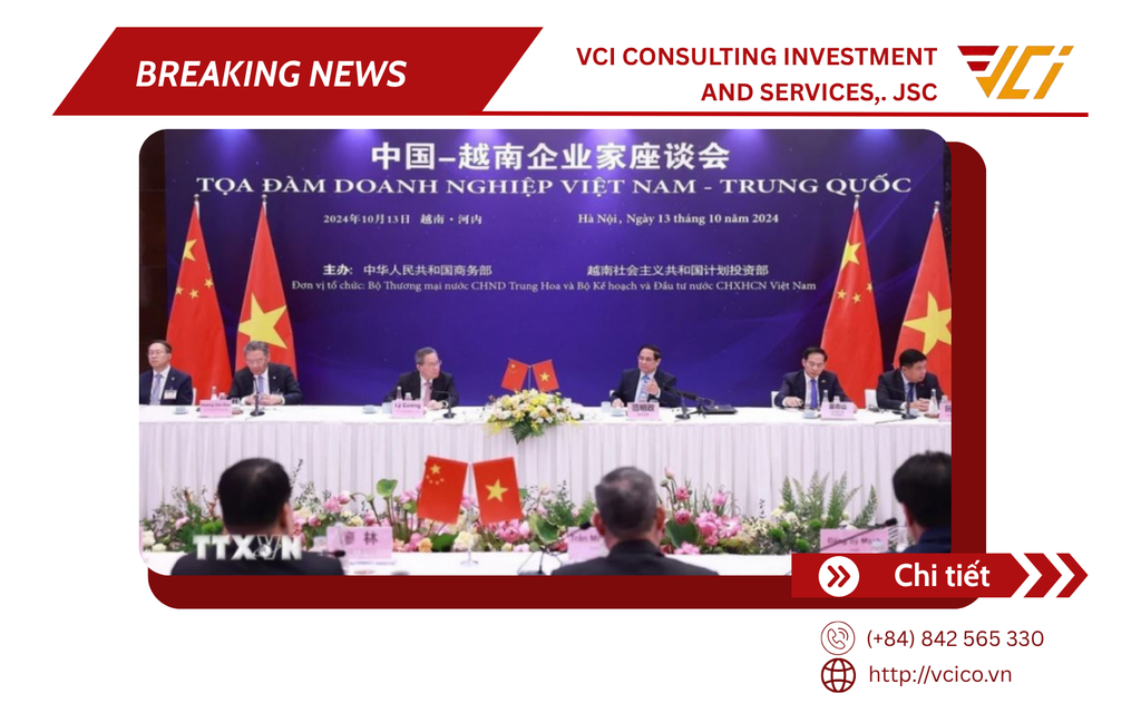 VIỆT NAM - TRUNG QUỐC ĐẨY MẠNH HỢP TÁC VỀ HẠ TẦNG, KINH TẾ SỐ, TÀI CHÍNH