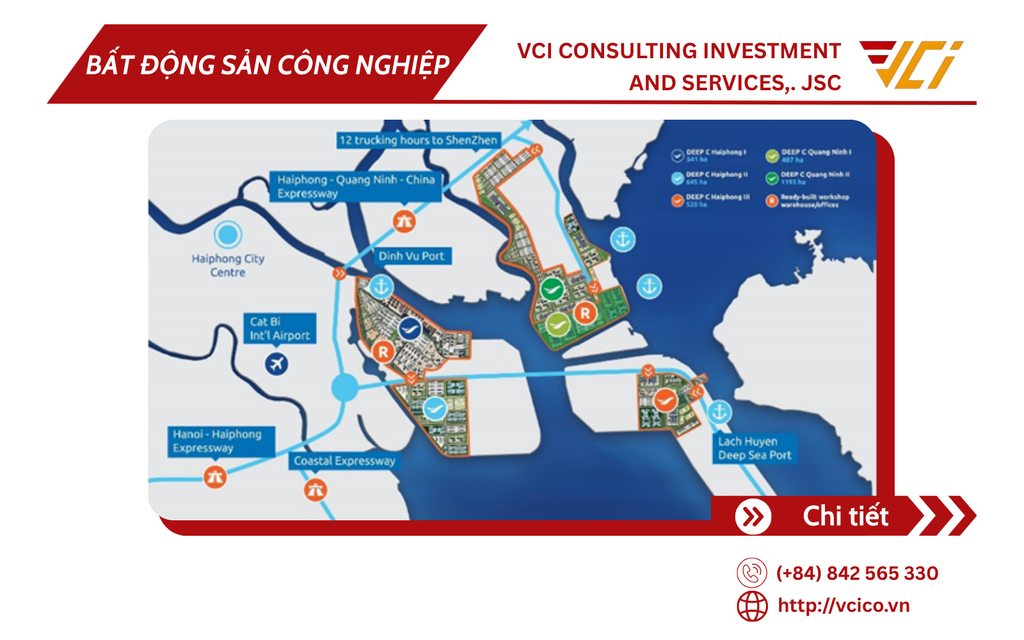 KHU CÔNG NGHIỆP DEEP C QUẢNG NINH