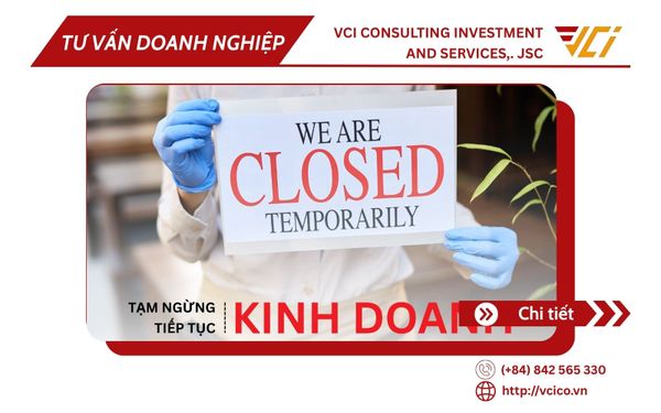 DỊCH VỤ TẠM NGỪNG VÀ TIẾP TỤC KINH DOANH