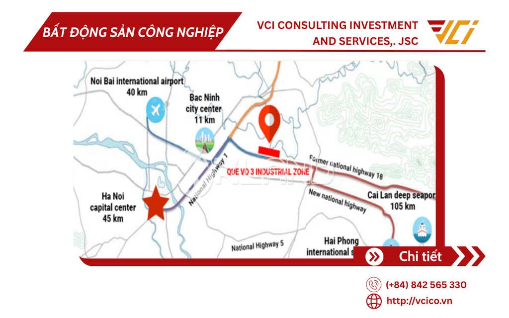 KHU CÔNG NGHIỆP QUẾ VÕ 3 - BẮC NINH