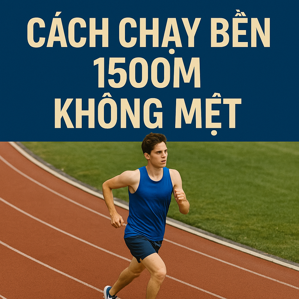 Cách chạy bền 1500m không mệt - Tips hay chạy bộ