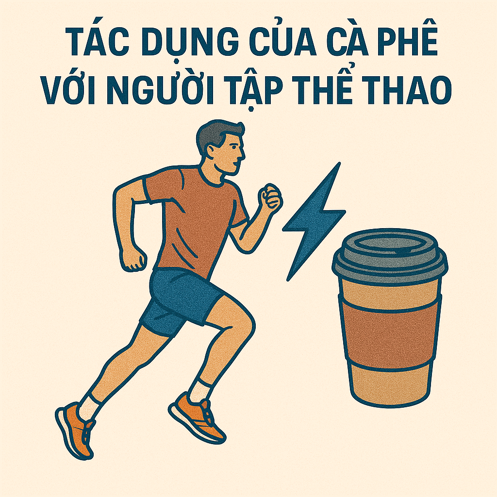 Tác dụng không thể ngờ của cà phê đối với người tập thể thao.