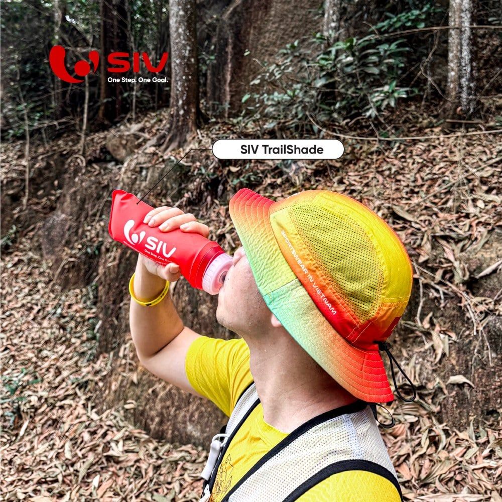 Bổ sung nước khi chạy trail