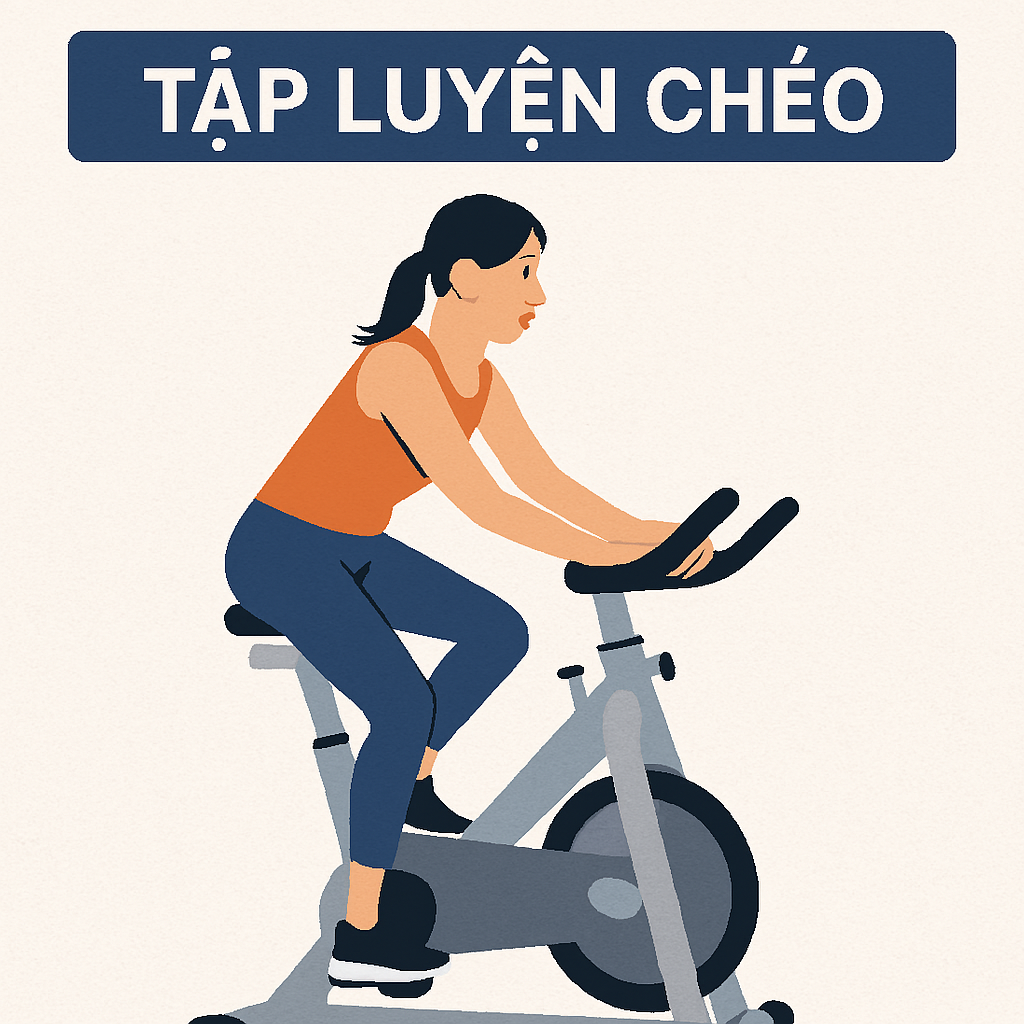 Tập luyện chéo bổ trợ chạy bộ
