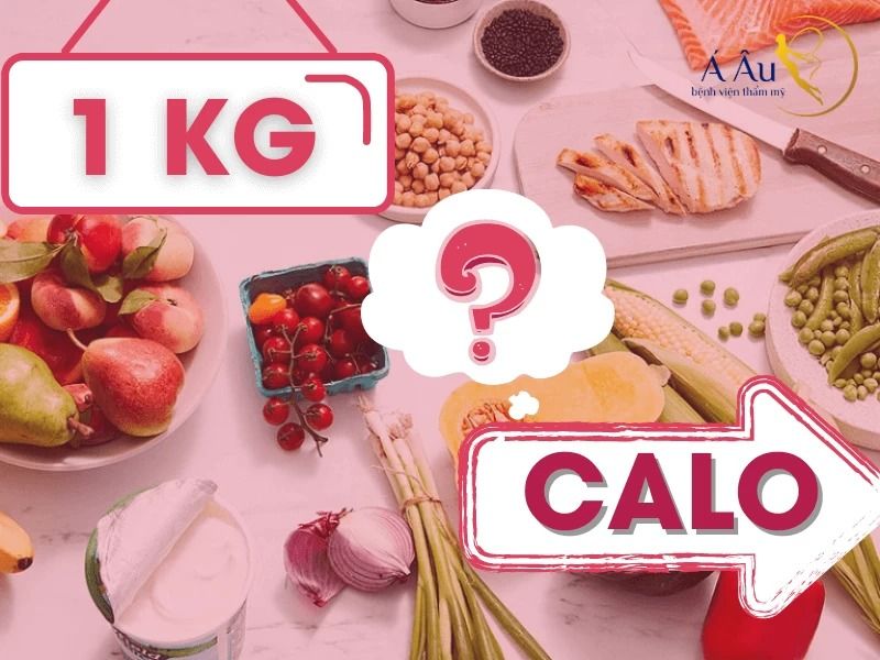 Giảm 1kg cần đốt bao nhiêu calo?