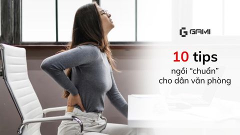 Tư thế ngồi làm việc chuẩn cho dân văn phòng