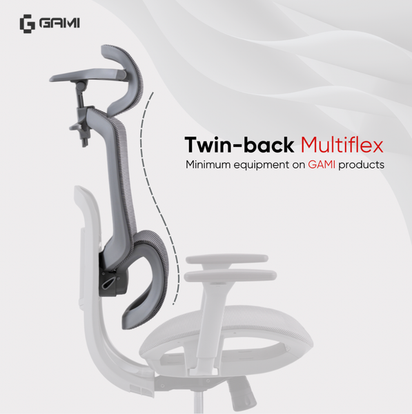 Tựa lưng kép - Tiêu chuẩn thiết kế tựa lưng Công thái học