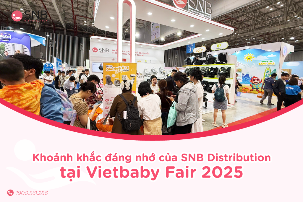 Khép lại hành trình đầy cảm xúc của SNB tại Vietbaby Fair 2025