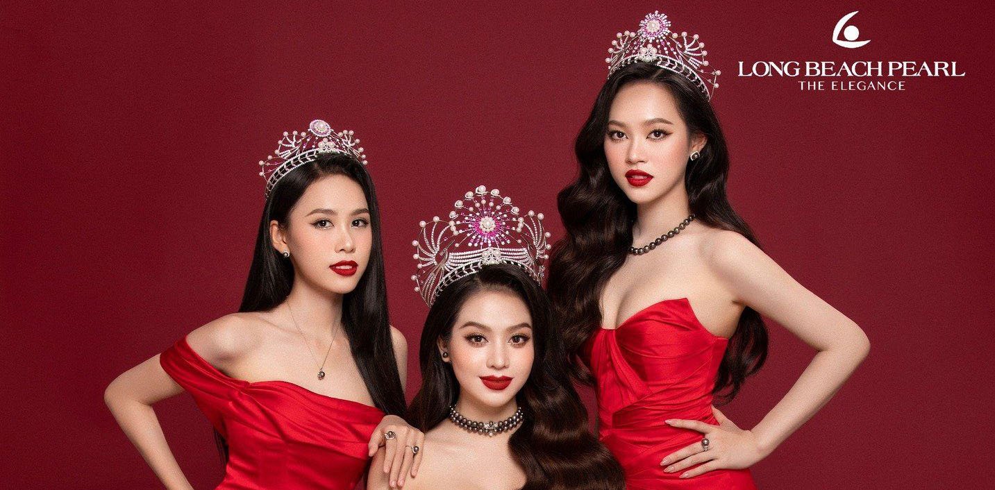 TOP 3 HOA HẬU VIỆT NAM KHOE VẺ SẮC SẢO CÙNG TRANG SỨC NGỌC TRAI