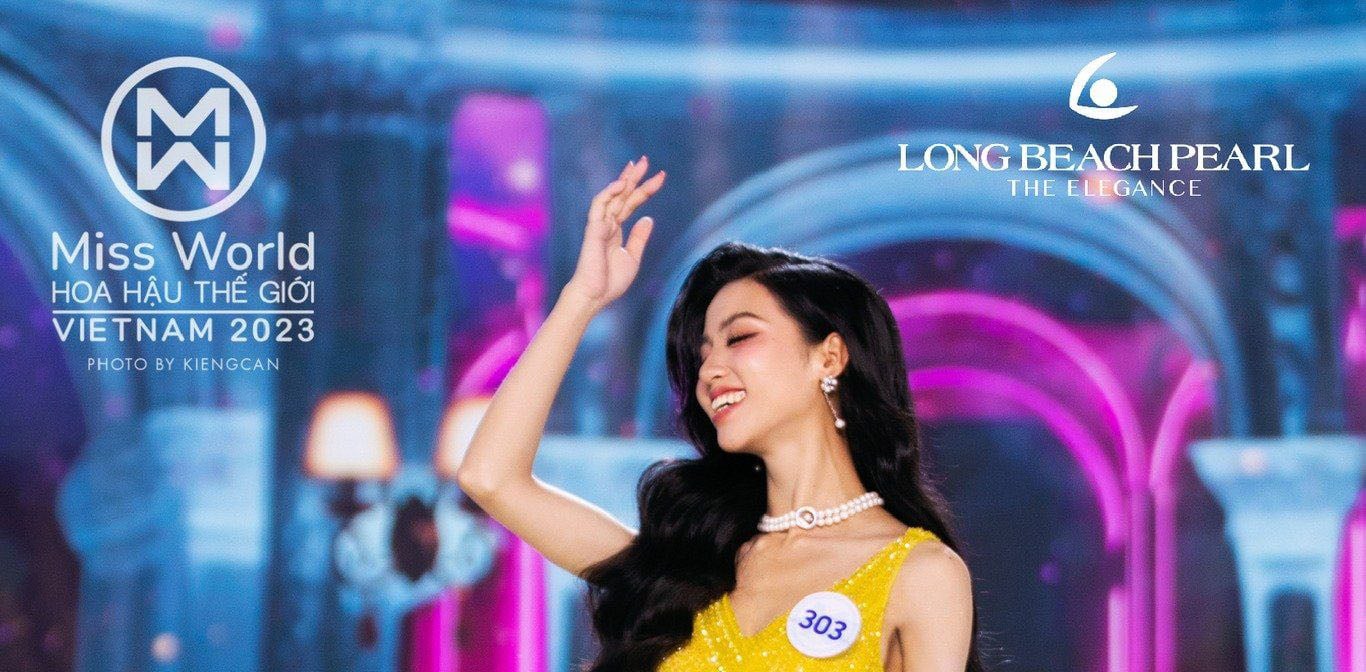 TRANG SỨC NGỌC TRAI LONG BEACH PEARL TỎA SÁNG TRONG ĐÊM CHUNG KHẢO MISS WORLD VIETNAM 2023