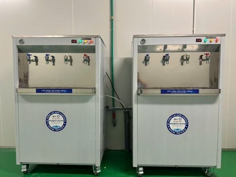 HOÀN THÀNH DỰ ÁN LẮP ĐẶT 9 MÁY NÓNG LẠNH TẠI CÔNG TY L&K TẠI QUẢNG NINH