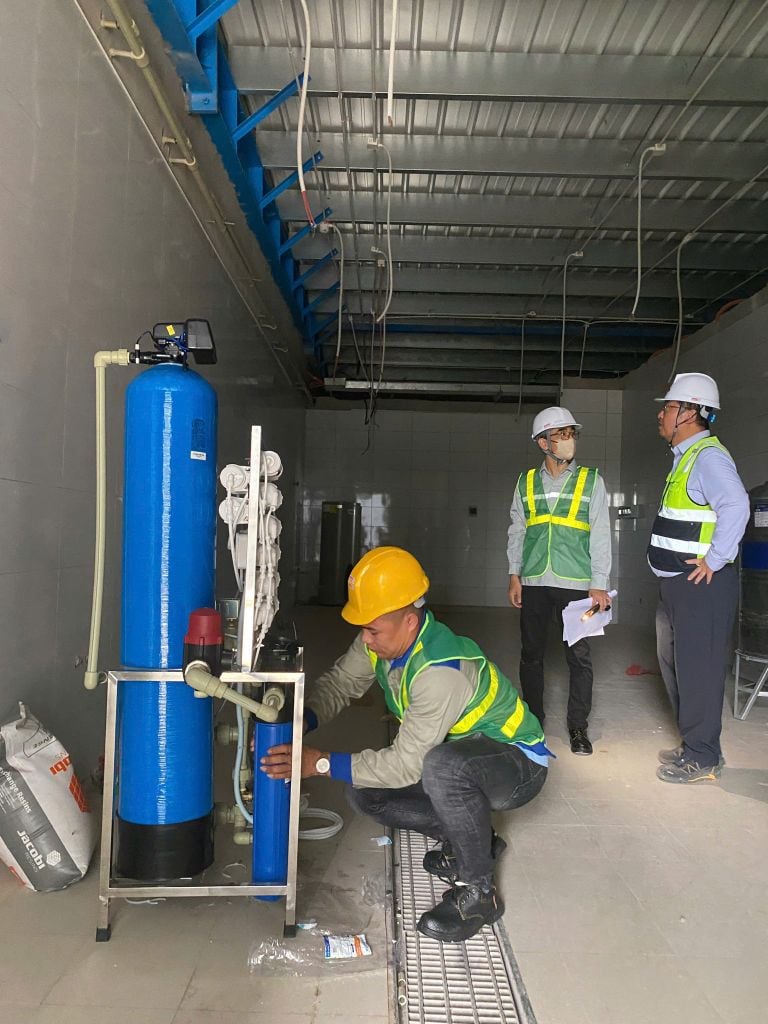 HOÀN THÀNH DỰ ÁN LẮP ĐẶT HỆ THỐNG LỌC NƯỚC RO HT100L/H AUTOVAN TẠI HẢI PHÒNG