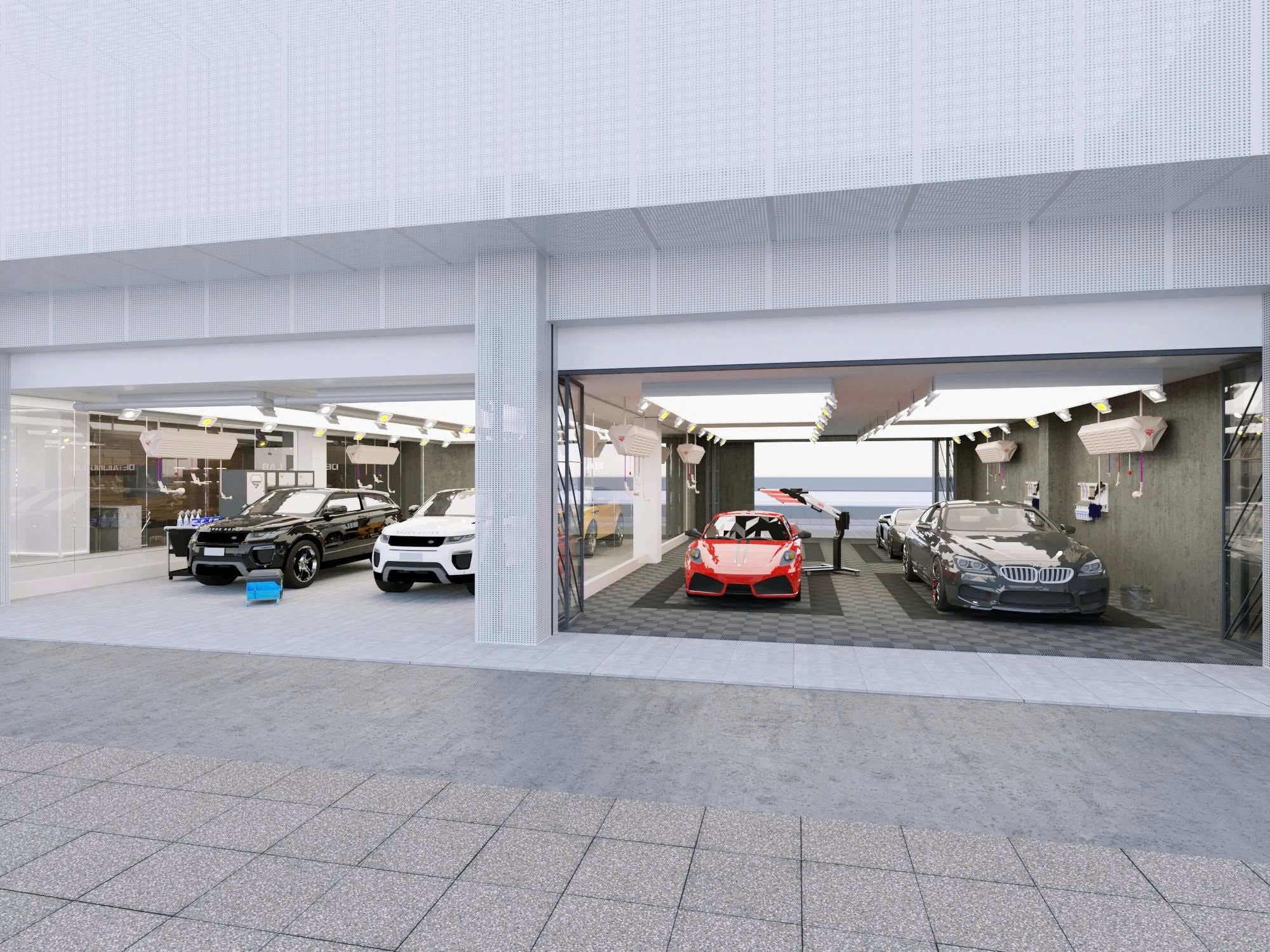 Setup trung tâm chăm sóc xe chuyên nghiệp