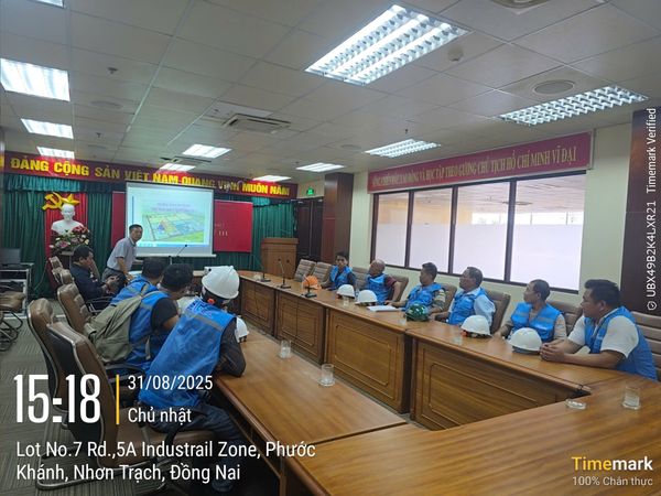 SGEEC Triển Khai Thi Công Dự Án Tại Nhà Máy Điện Nhơn Trạch 2