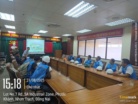 SGEEC Triển Khai Thi Công Dự Án Tại Nhà Máy Điện Nhơn Trạch 2