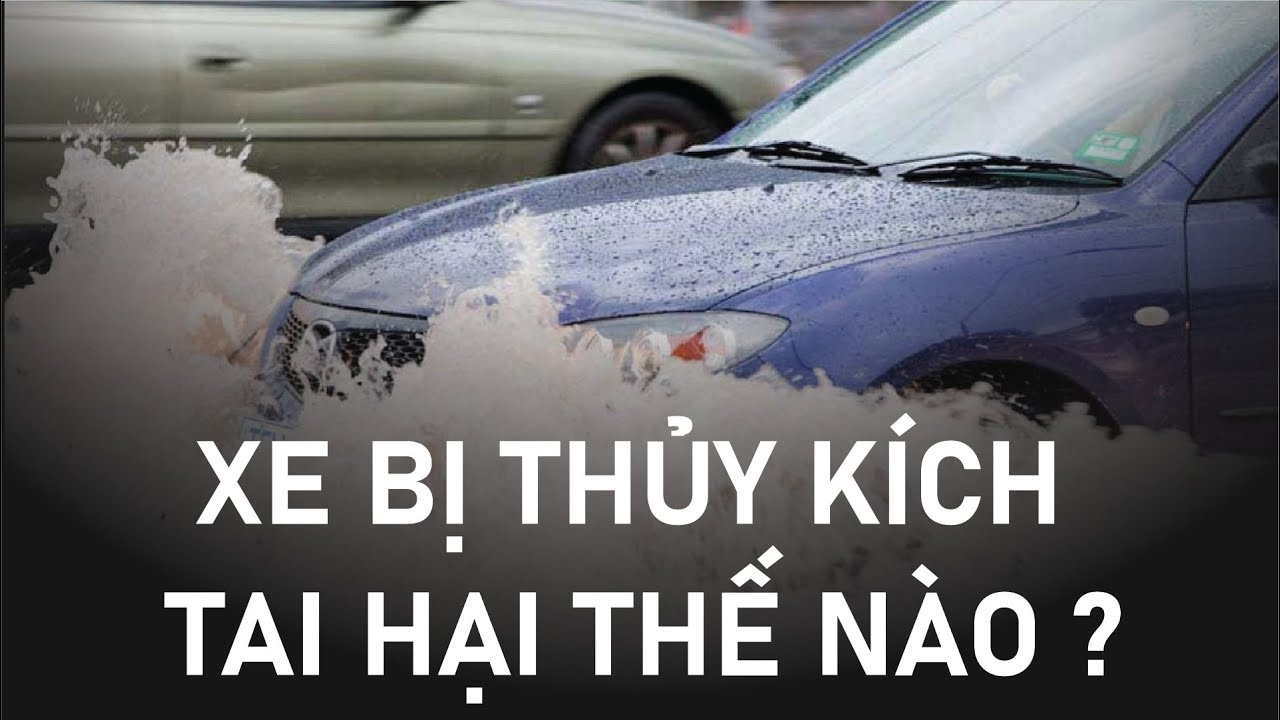 Nguy cơ thủy kích ô tô khi di chuyển qua đường ngập tại TP.HCM