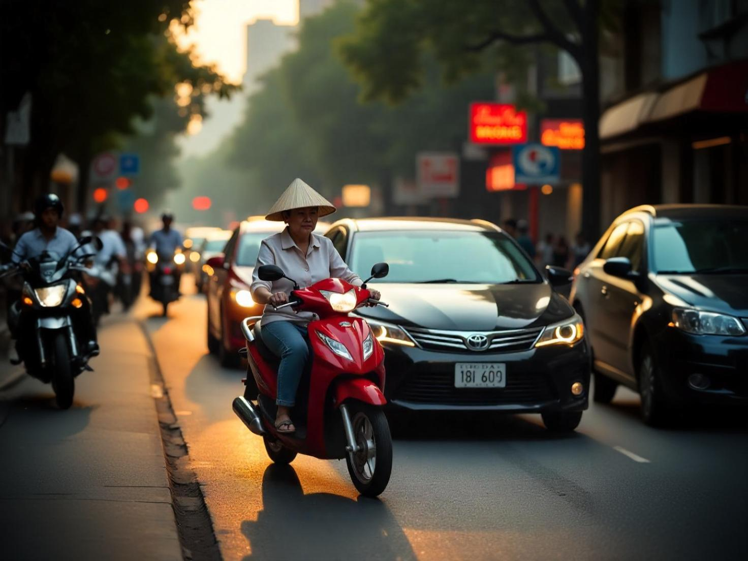 Tình trạng giao thông nguy hiểm trên cao tốc TP.HCM - Trung Lương