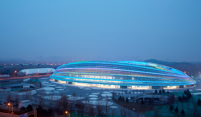 Sân trượt băng quốc gia - Bắc Kinh, Trung Quốc