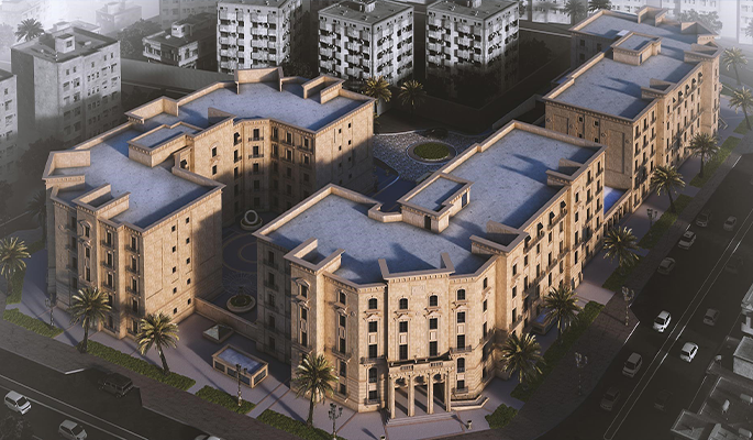 The Residential Complex in Fox Hills