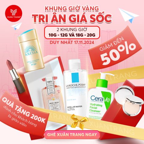 Mừng 20/11 - Giảm giá lên đến 50%