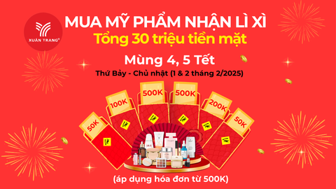 MUA MỸ PHẨM NHẬN LÌ XÌ
