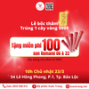 LỄ BỐC THĂM TRÚNG 1 CÂY VÀNG 9999 - TẶNG MIỄN PHÍ 100 SON ROMAND