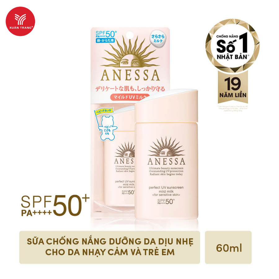 Ưu điểm Sữa Chống Nắng Dịu Nhẹ Cho Da Nhạy Cảm Mới ANESSA