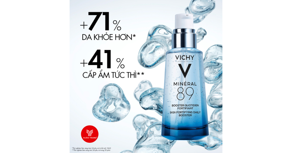 Một số ưu điểm nổi bật của sản phẩm tinh chất VICHY Mineral 89 50ml