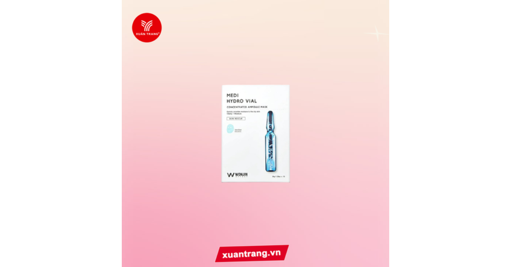 Mặt nạ giấy Hydro Rise Hyaluronic cấp ẩm chuyên sâu WONJIN 30g
