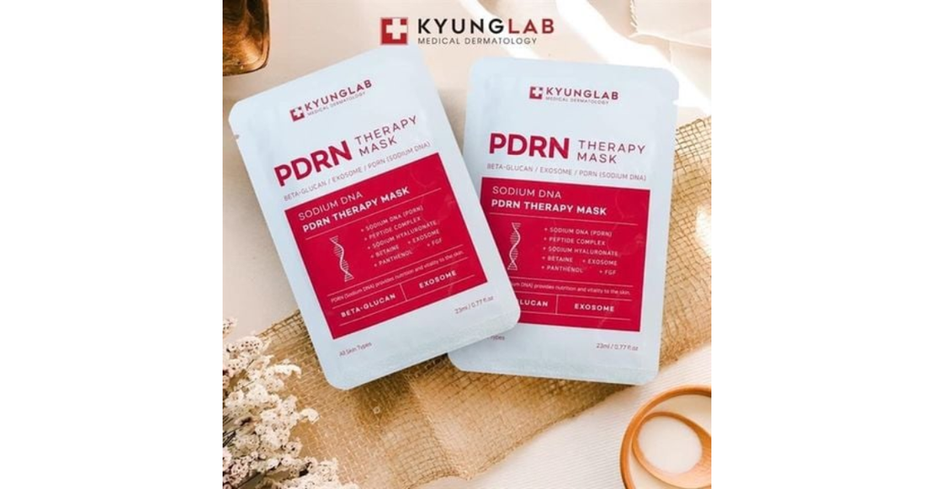 Mặt nạ KYUNGLAB PDRN 23ml siêu cấp ẩm, phục hồi da căng bóng